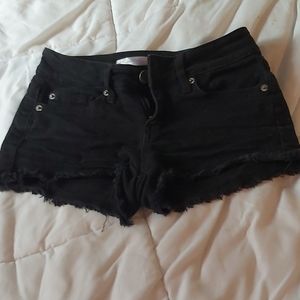 Black shorts